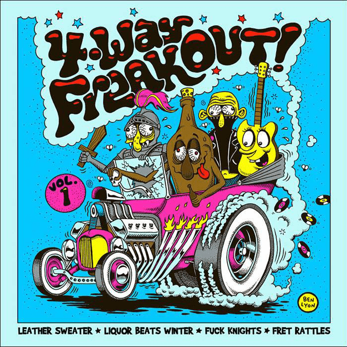 4-Way Freakout! Vol. 1 cover